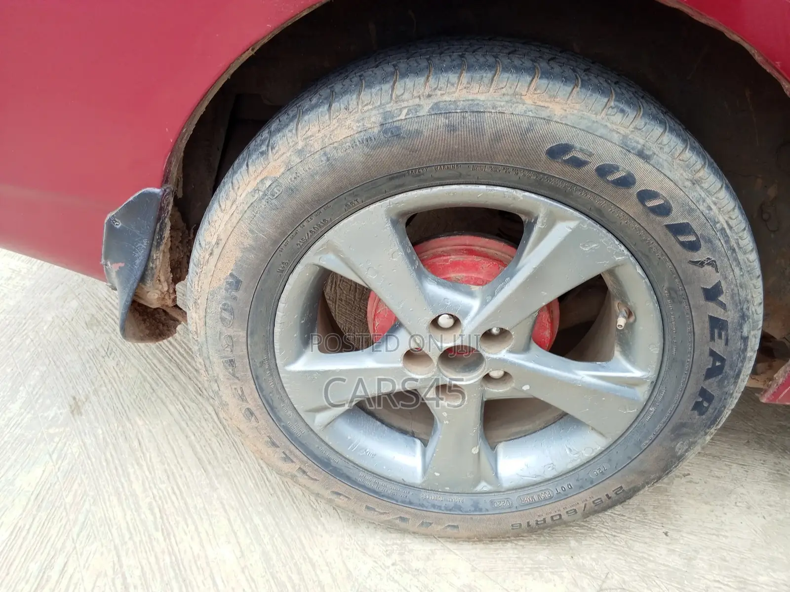 Toyota Corolla 2007 Red
