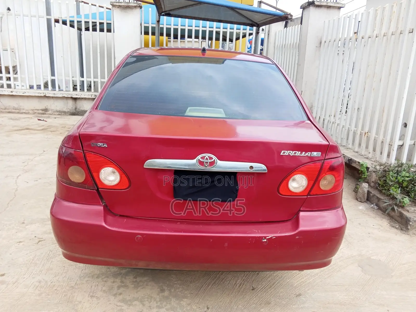 Toyota Corolla 2007 Red