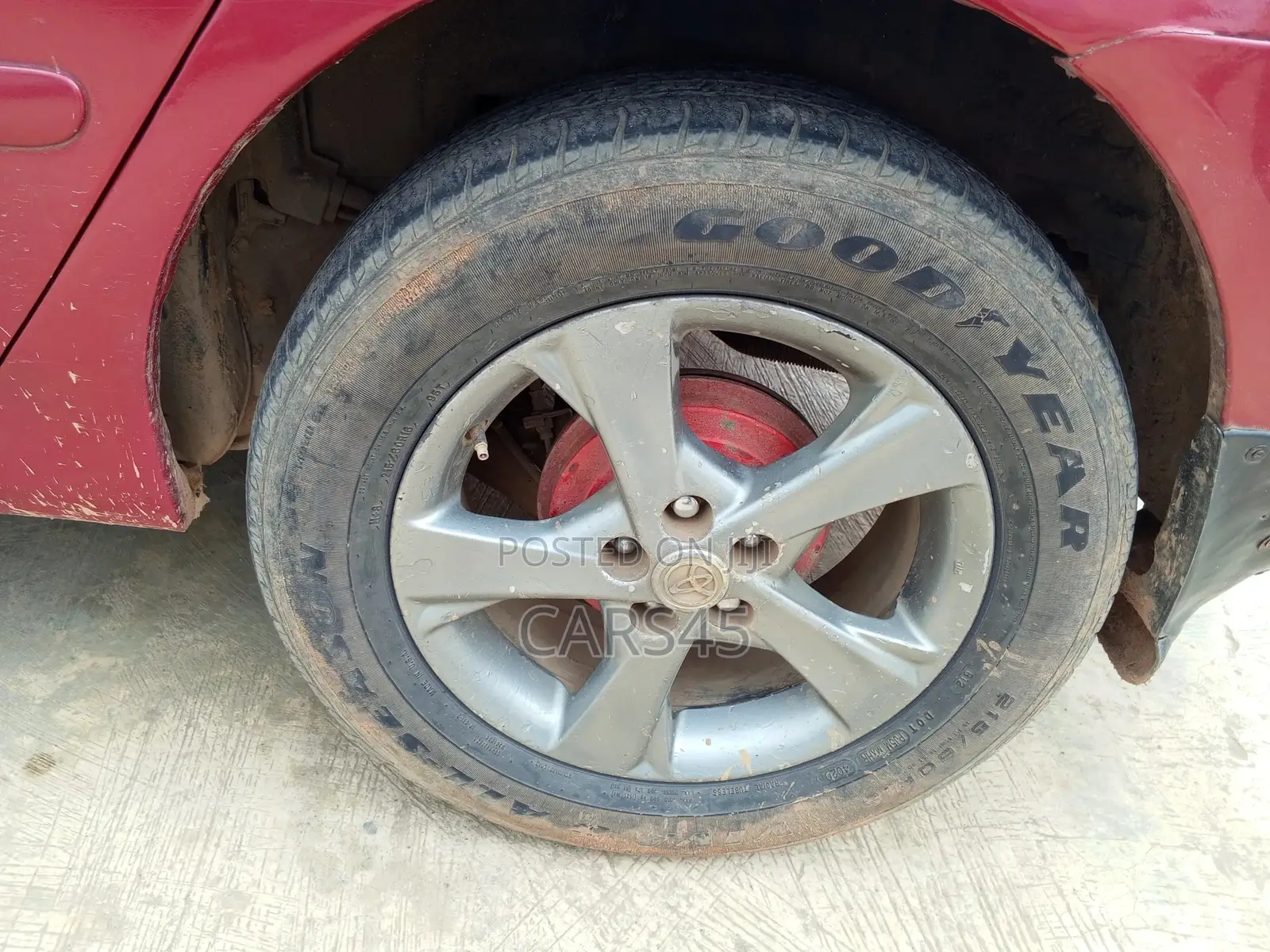 Toyota Corolla 2007 Red