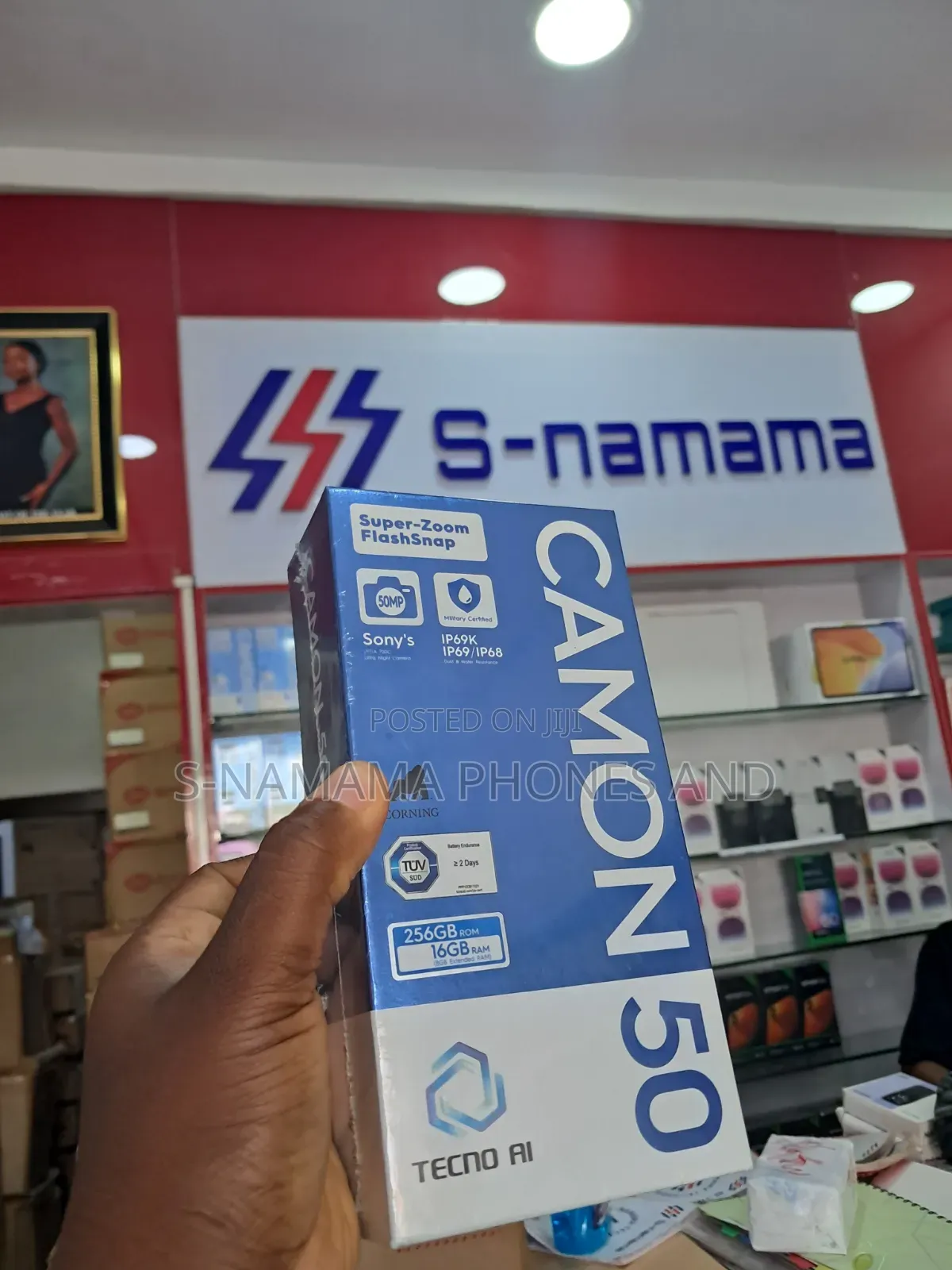 New Tecno Camon 50 256 GB
