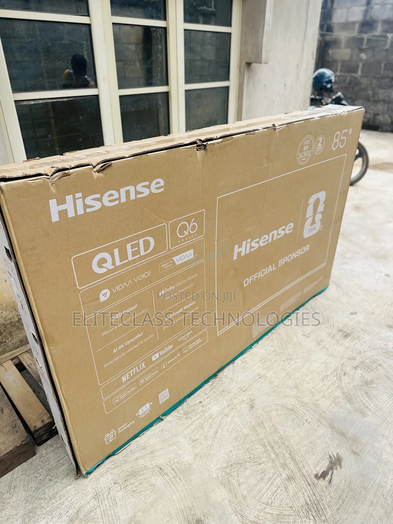 Hisense 85 Inch QLED Screen TV
