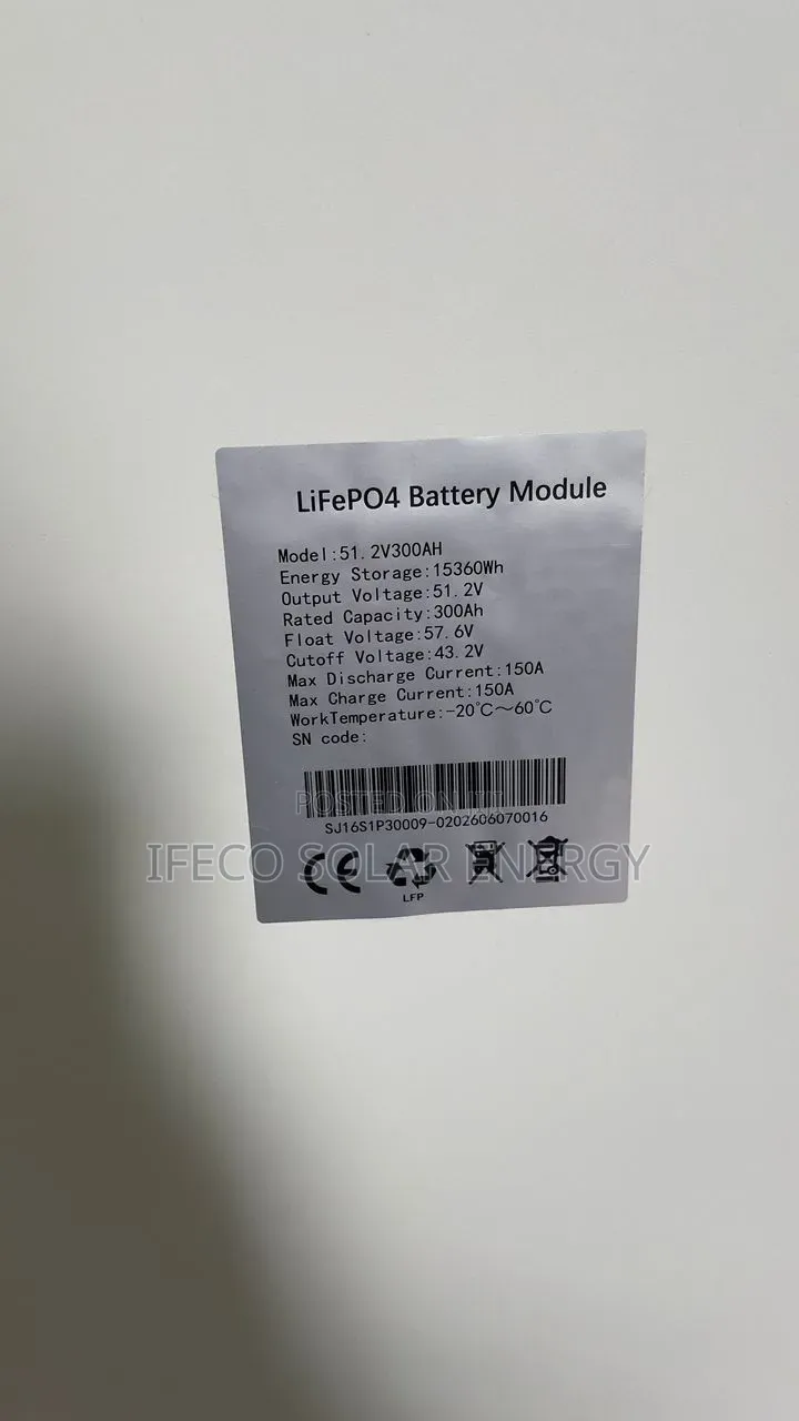 Solaco Energy 15kwh 51.2V