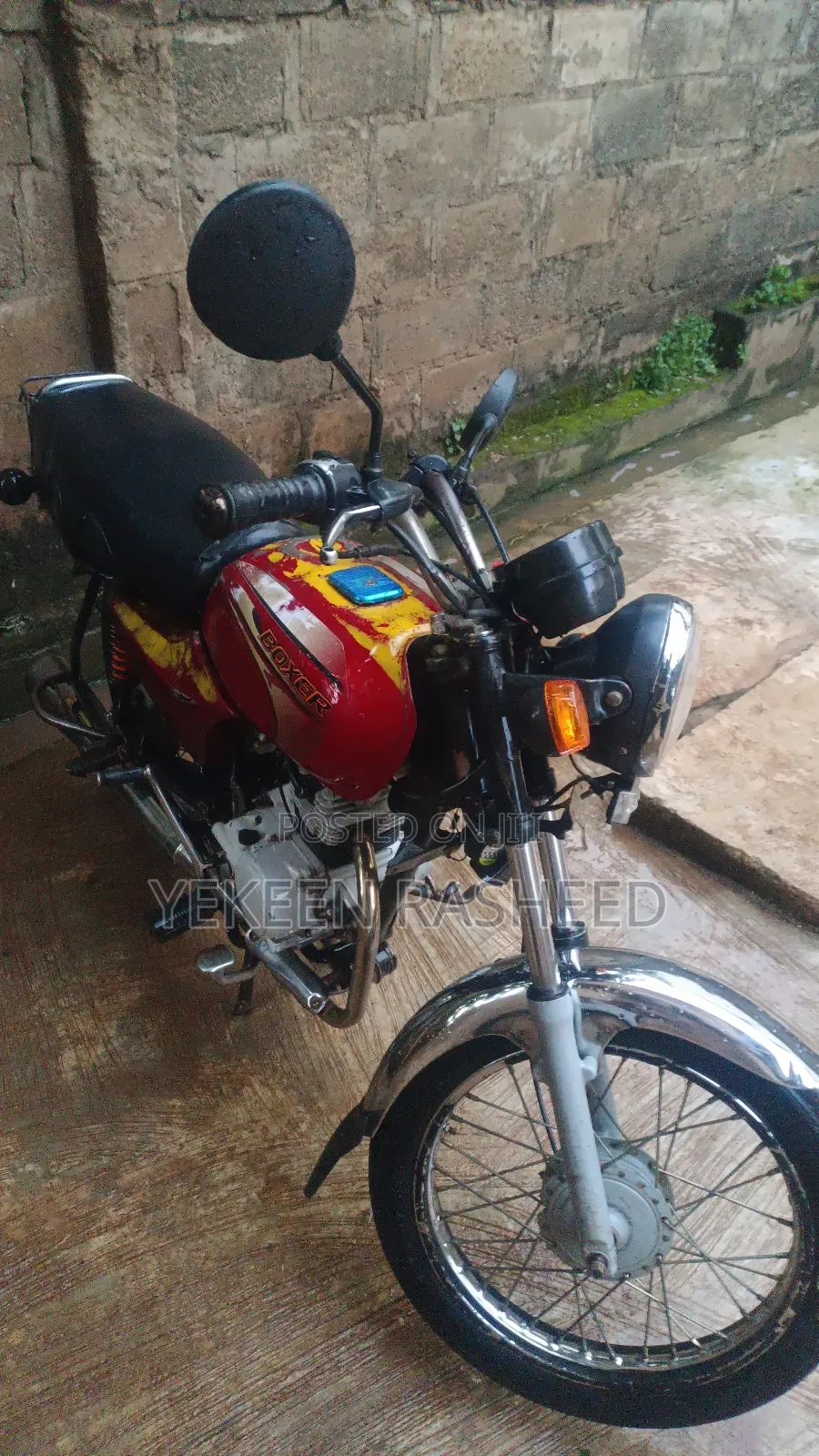 Bajaj Boxer 2024 Red