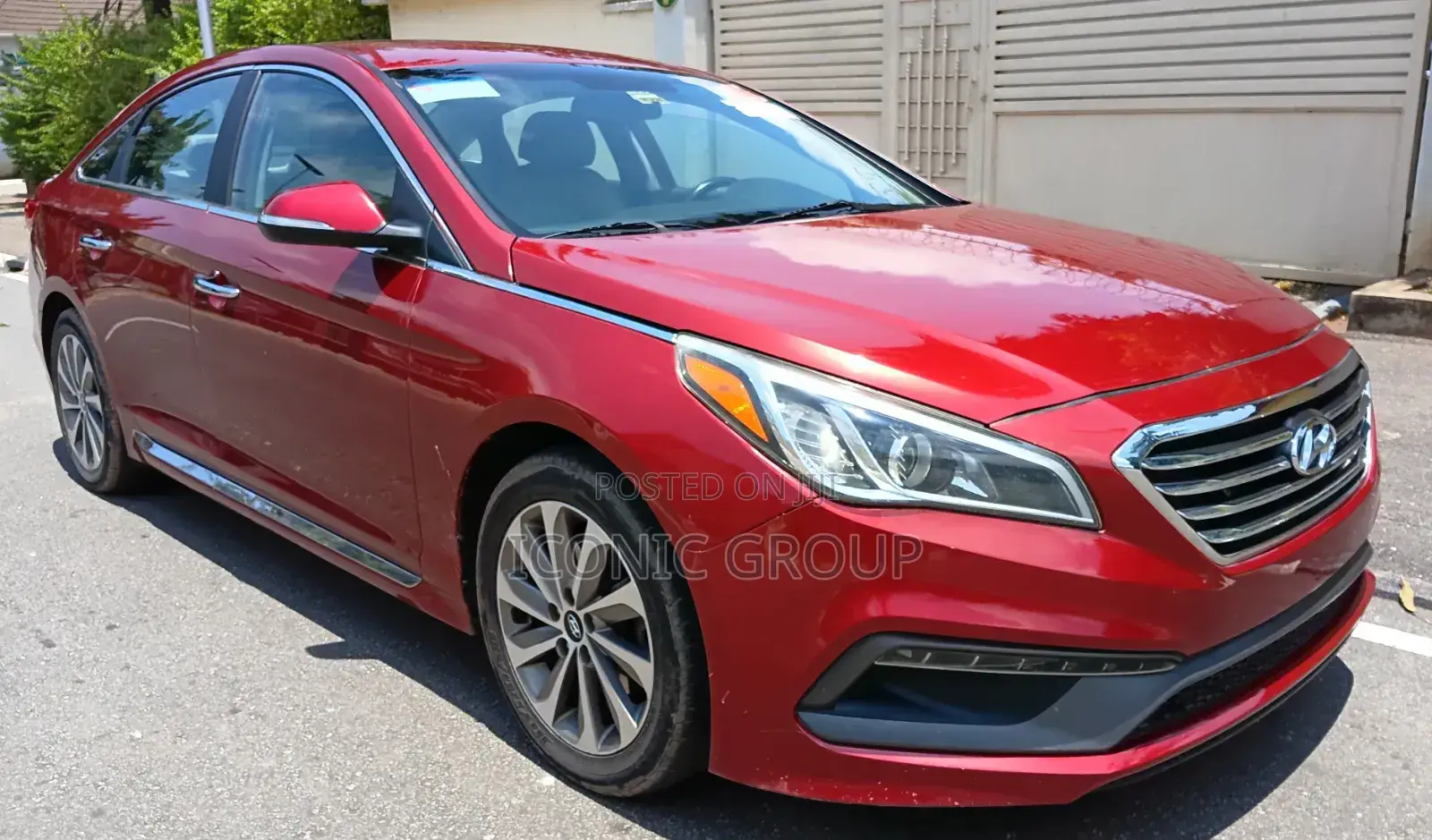 Hyundai Sonata Sport PZEV 4dr Sedan (2.4L 4cyl 6A) 2015 Red