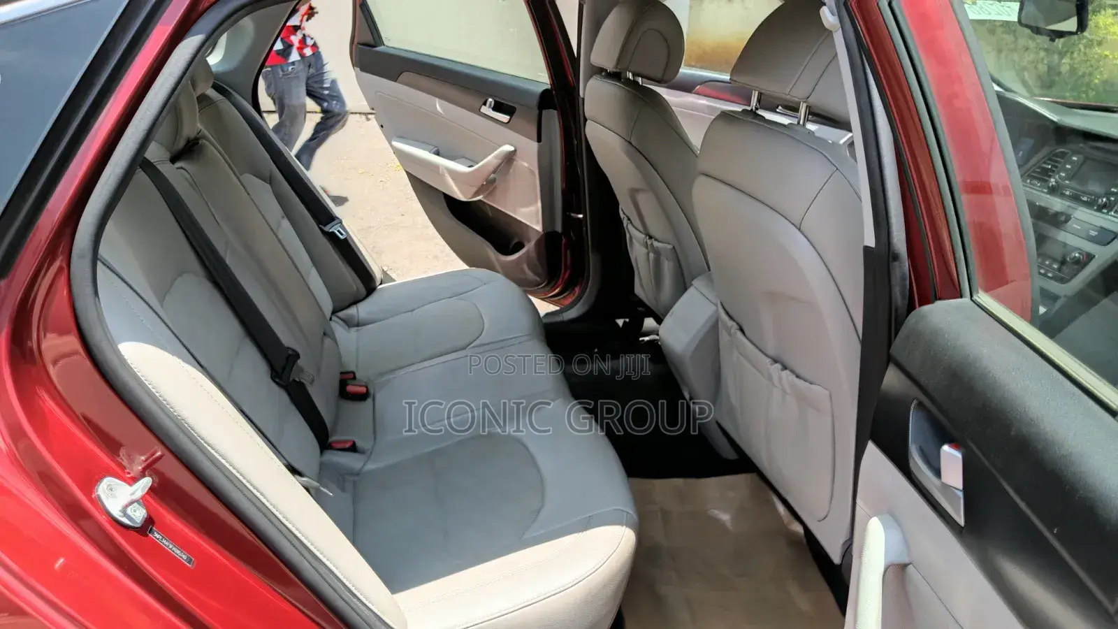 Hyundai Sonata Sport PZEV 4dr Sedan (2.4L 4cyl 6A) 2015 Red