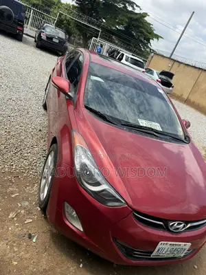 Hyundai Elantra 2013 Red