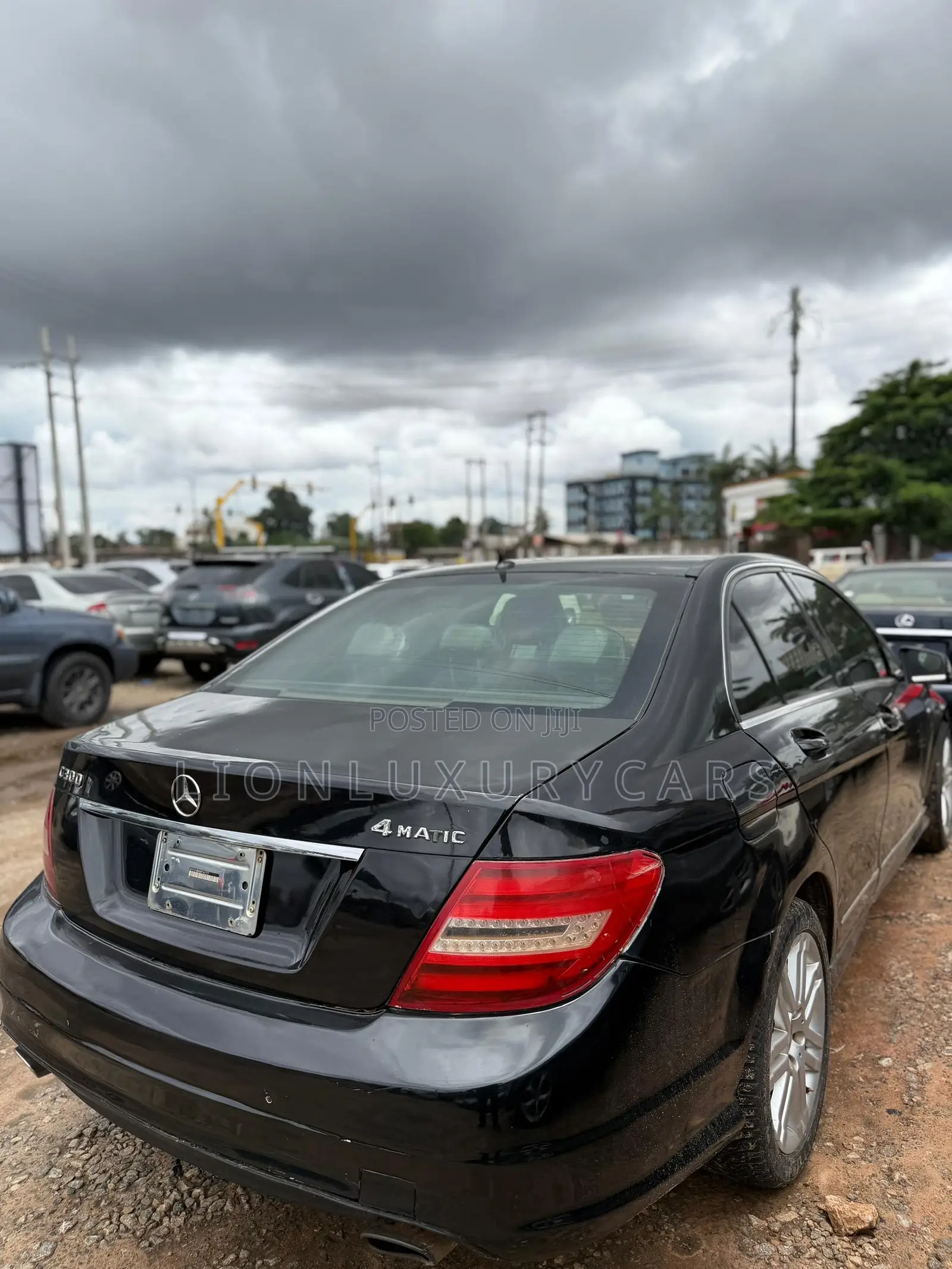 Mercedes-Benz C300 2008 Black