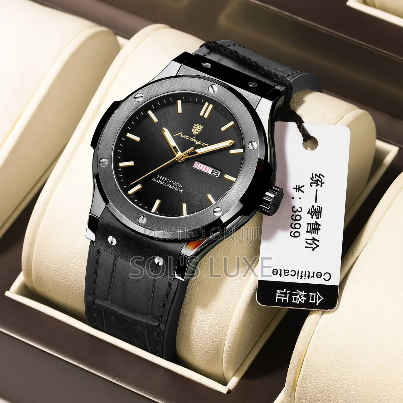 Poedagar Luxury Wrist Watch
