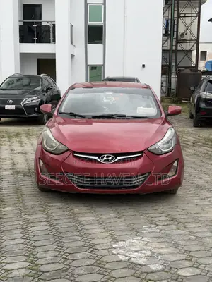 Hyundai Elantra 2014 Red