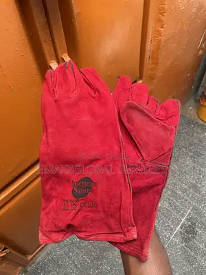Red Welders American Safety Glove