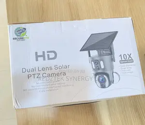 Secure Eye HD Dual Lens Solar PTZ Camera | Outdoor Security Camera