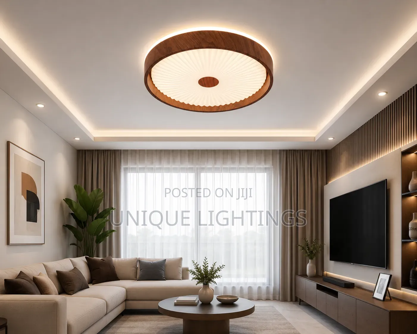 Evergreen 06 Ceiling Led Light (Warm and Pure White )