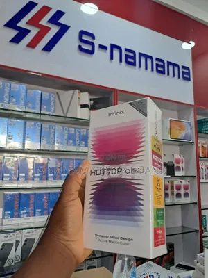New Infinix Hot 70 Pro 5G+ 256 GB Black