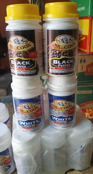 MR.cook Black and White Pepper