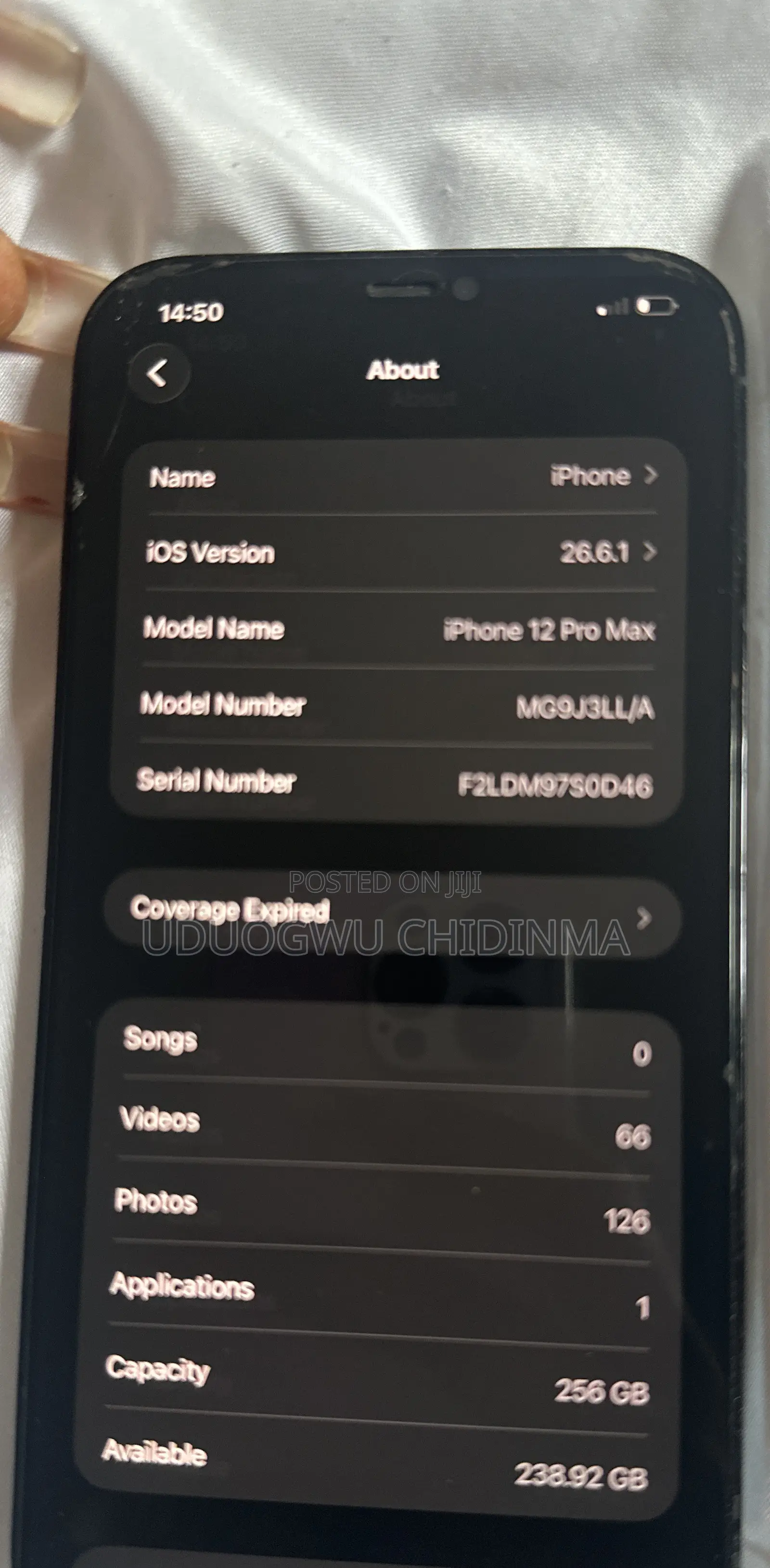 Apple iPhone 12 Pro Max 256 GB Blue