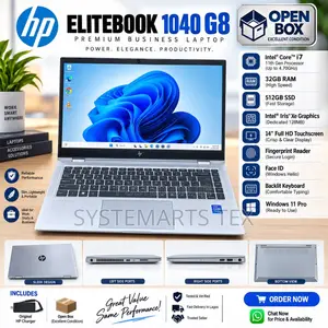 Laptop HP EliteBook 1040 G8 32GB Intel Core i7 SSD 512GB