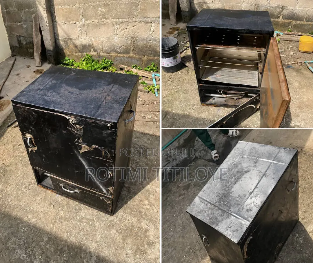 Fabricated Charcoal/Gas Burner/Oven