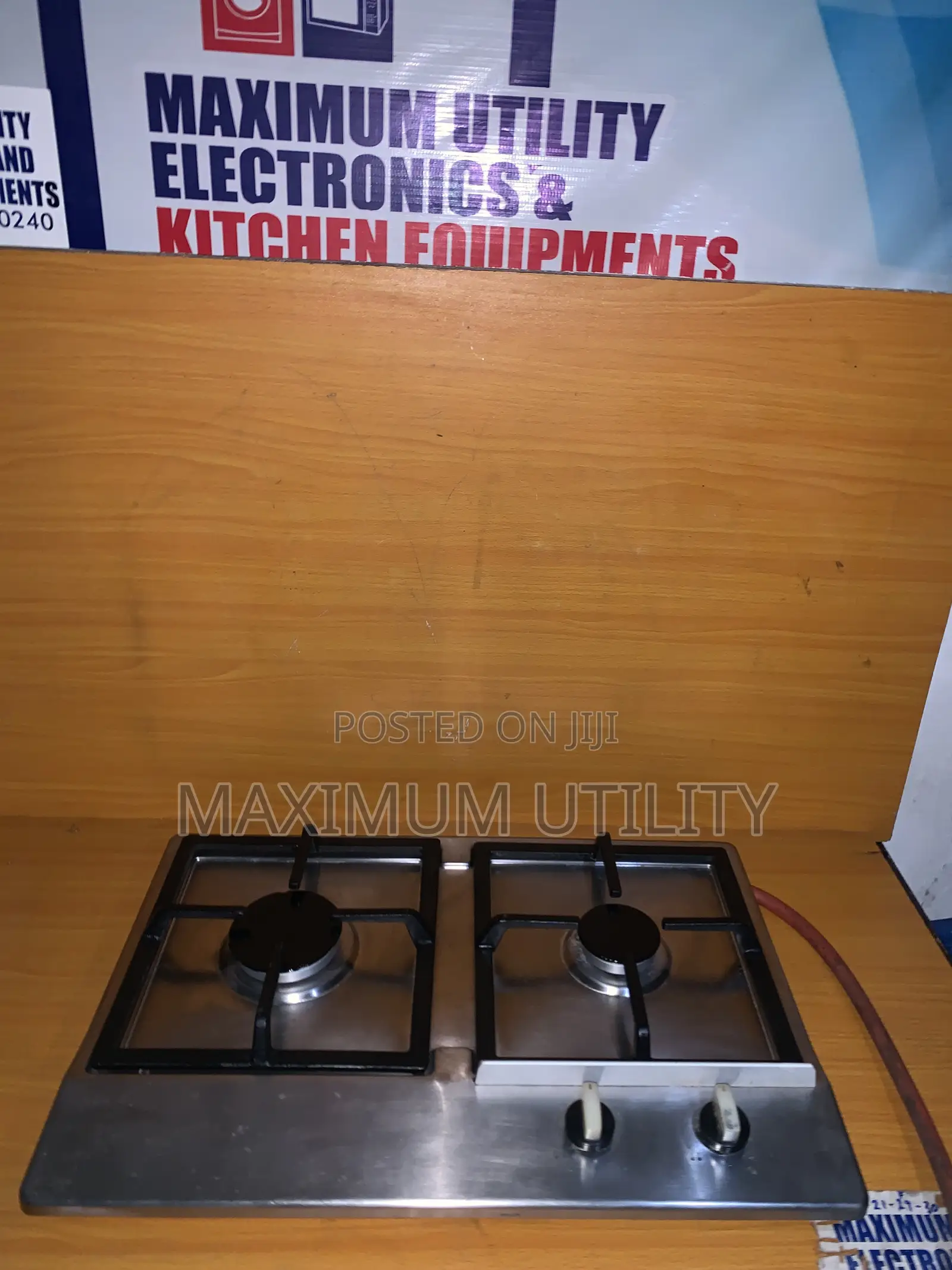 Uk Used Two Burner Flat Stainless Cooker