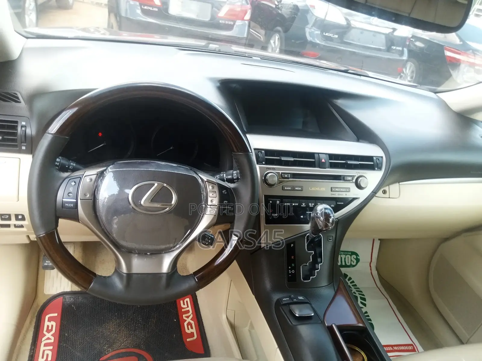 Lexus RX 2014 Red