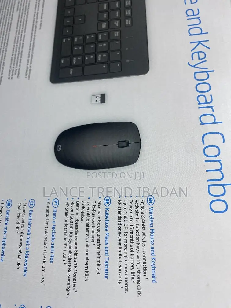 HP 235 Wireless Mouse and Keyboard Combo