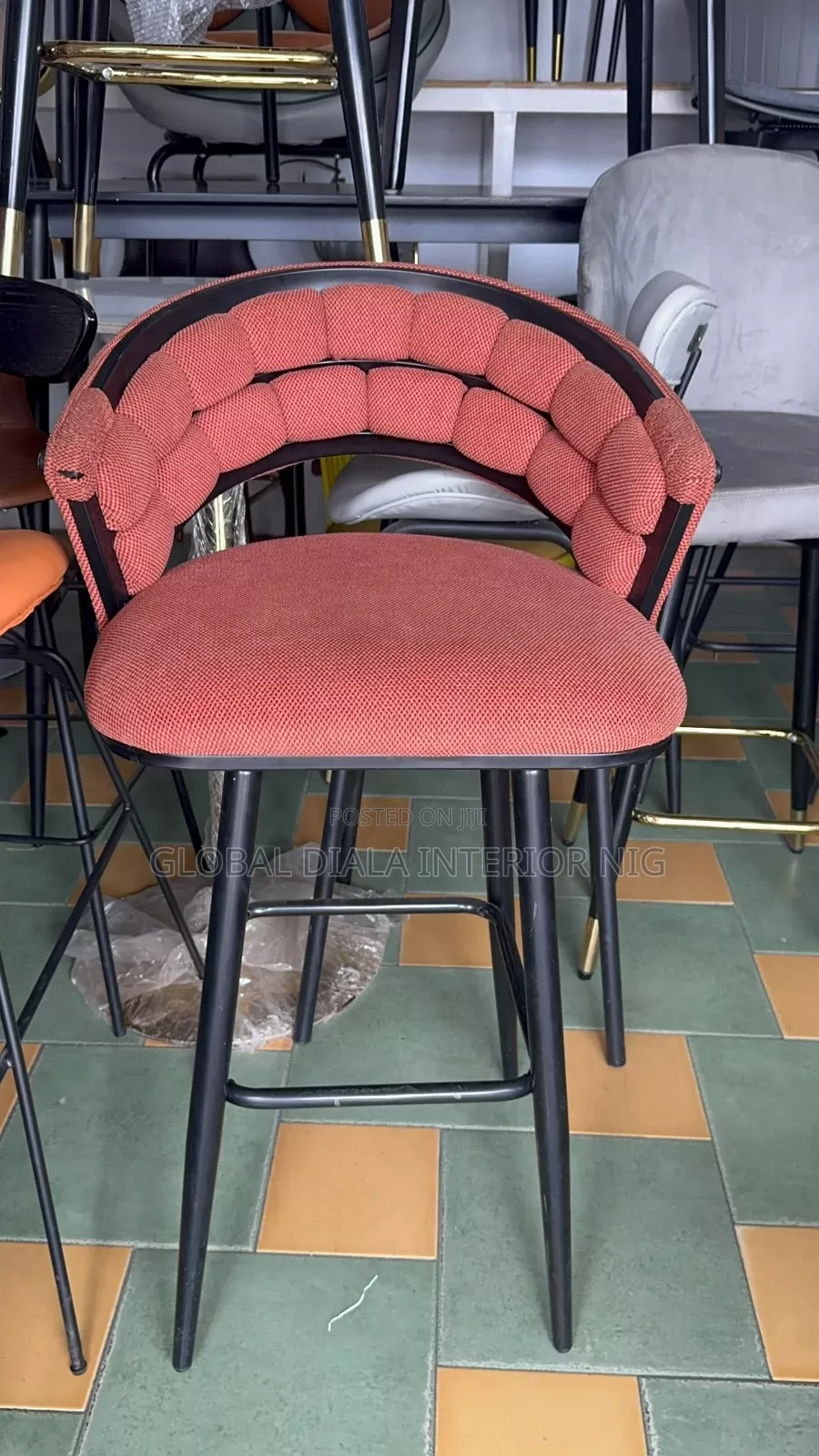 Quality 4 Leg Modern Barstool