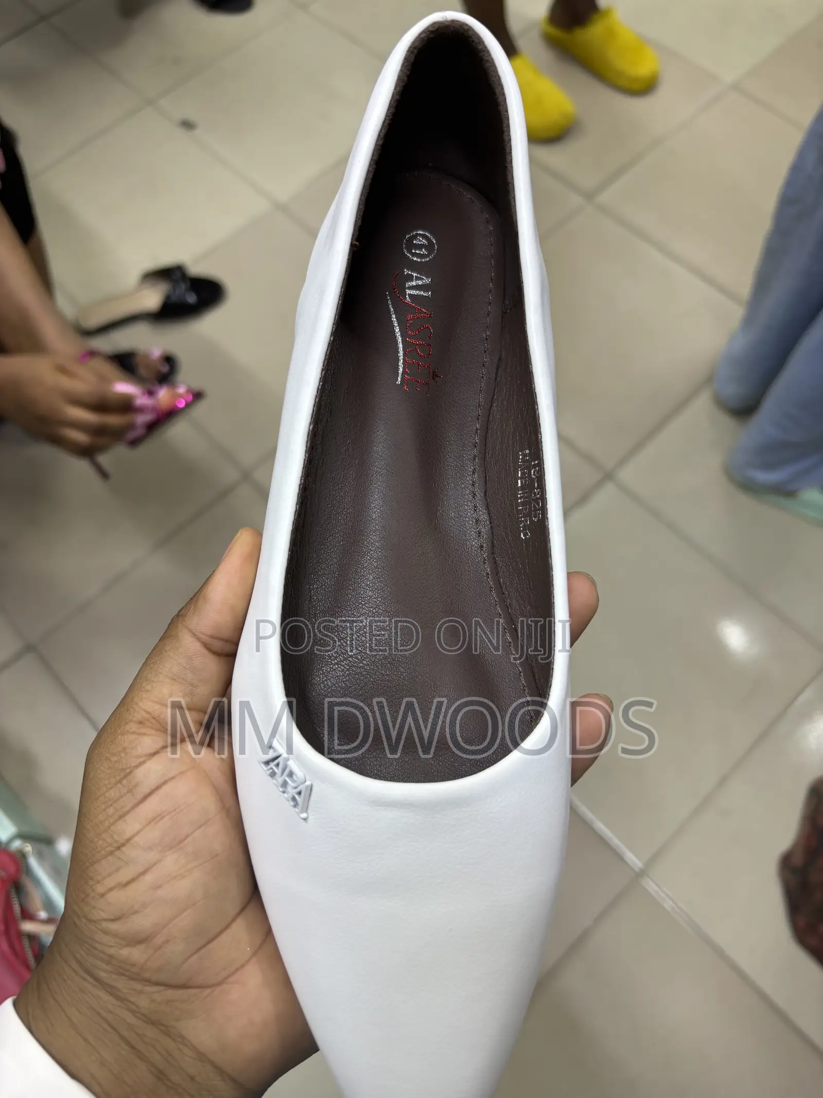 Leather Pointed Ballerina