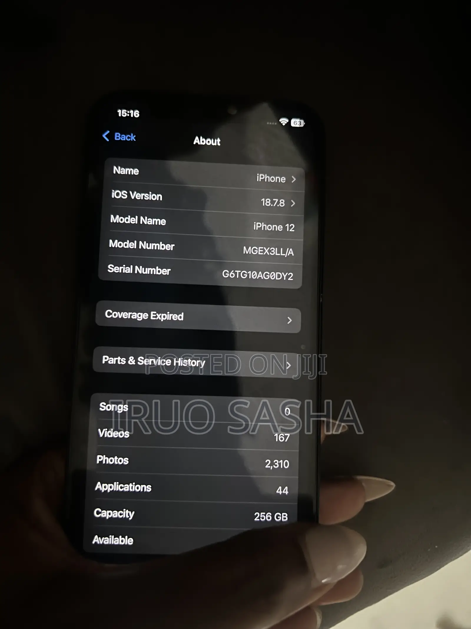 Apple iPhone 12 256 GB Black