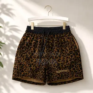 Apex Leopard Drawstring Shorts