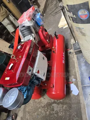 Double Tank Rock Drill Air Compressor