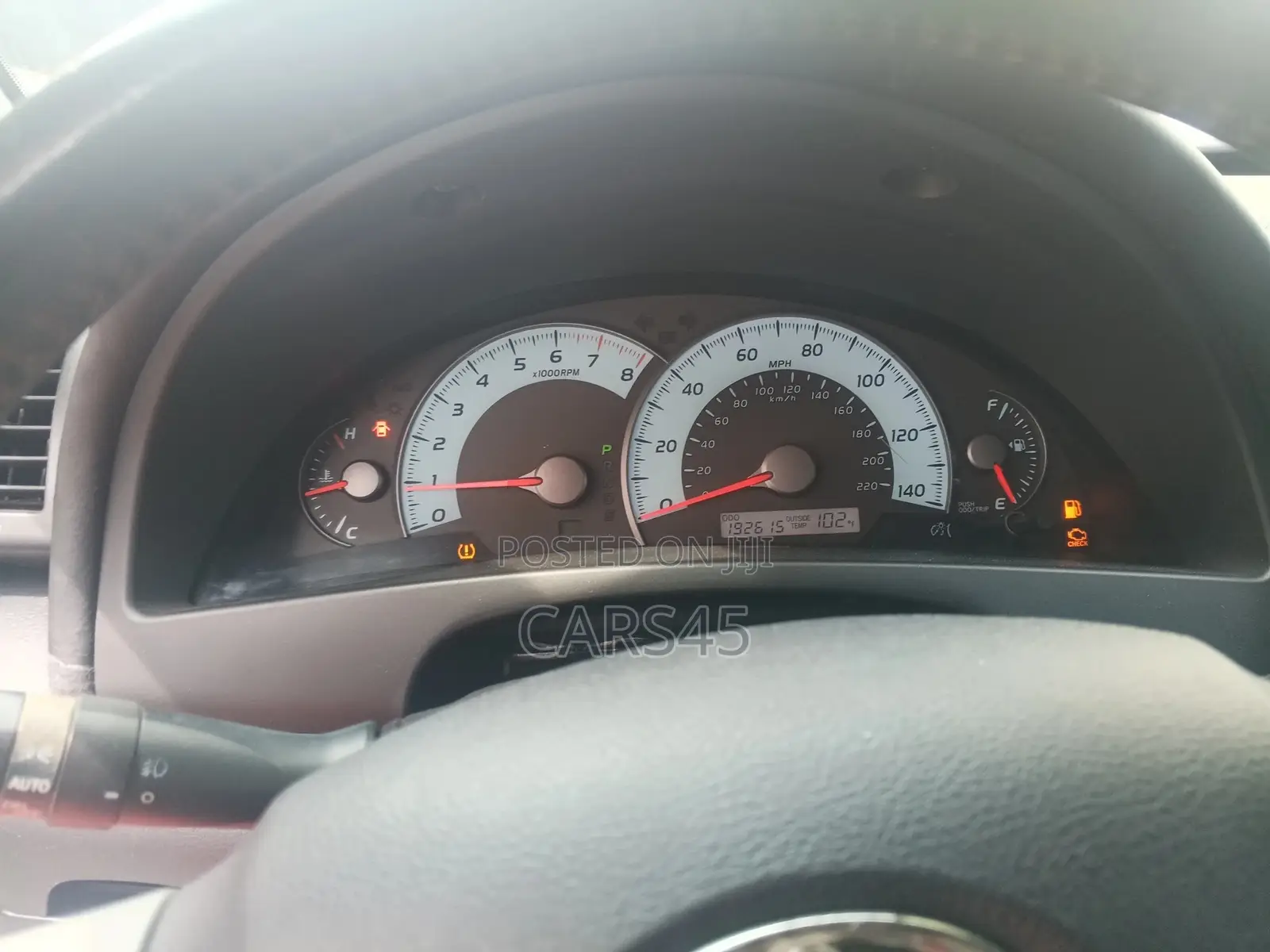 Toyota Camry 2011 Red