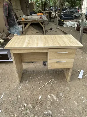 Office Table With Two Drawers by Morderncity Furniture