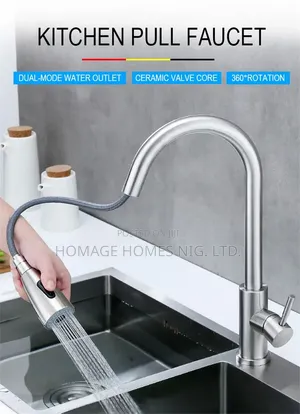 Sink Mixer Tap Antirust Pull Out