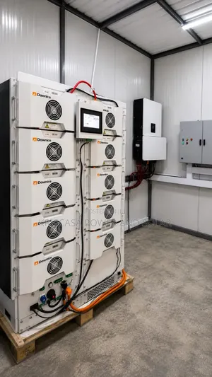160kWh High-Voltage Commercial Battery.