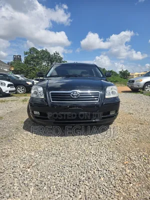 Toyota Avensis Verso Automatic 2004 Black