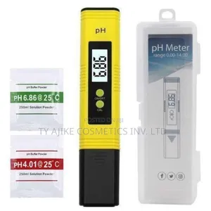 PH Meter With Free Buffer Powders