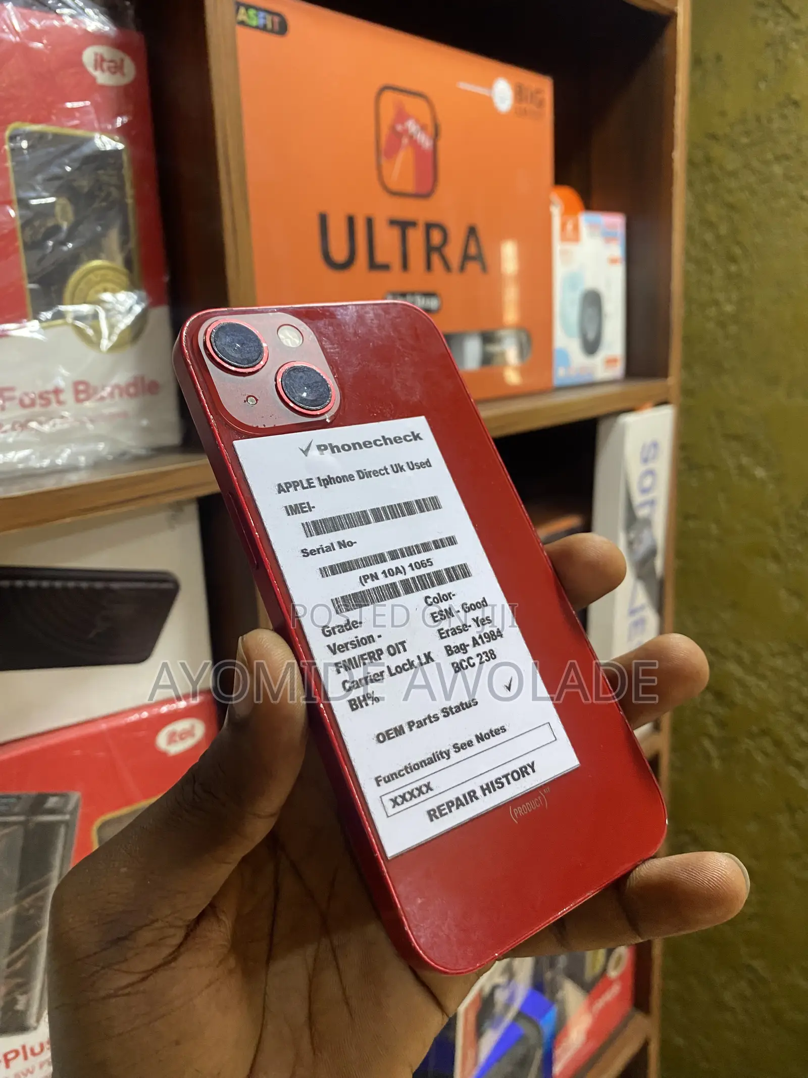 Apple iPhone 13 128 GB Red