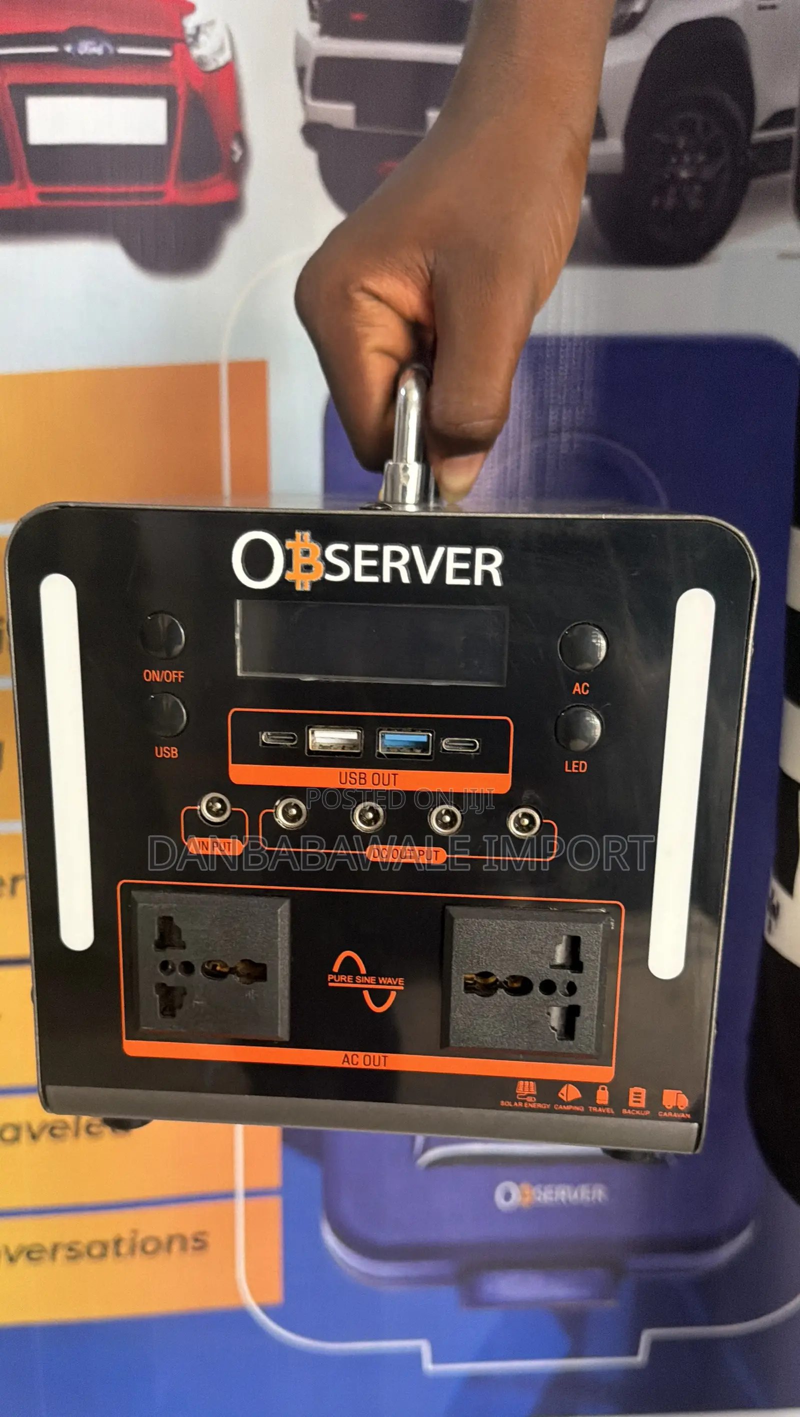 Observer 500 Watt Solar Power Station