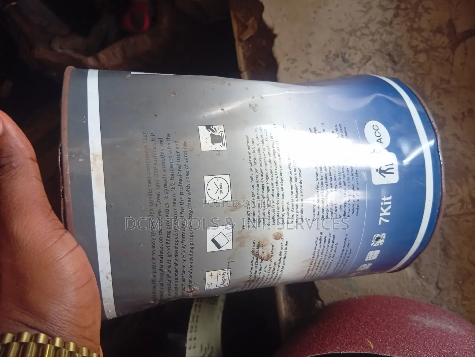 Stainless Lightweight Body Filler