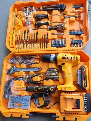 Ingco 20V Cordless Drill & Complete Multi-Tool Set (Brand New