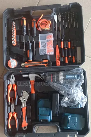 Brand New Bosch 48V Cordless Drill and Complete Tool Box Set
