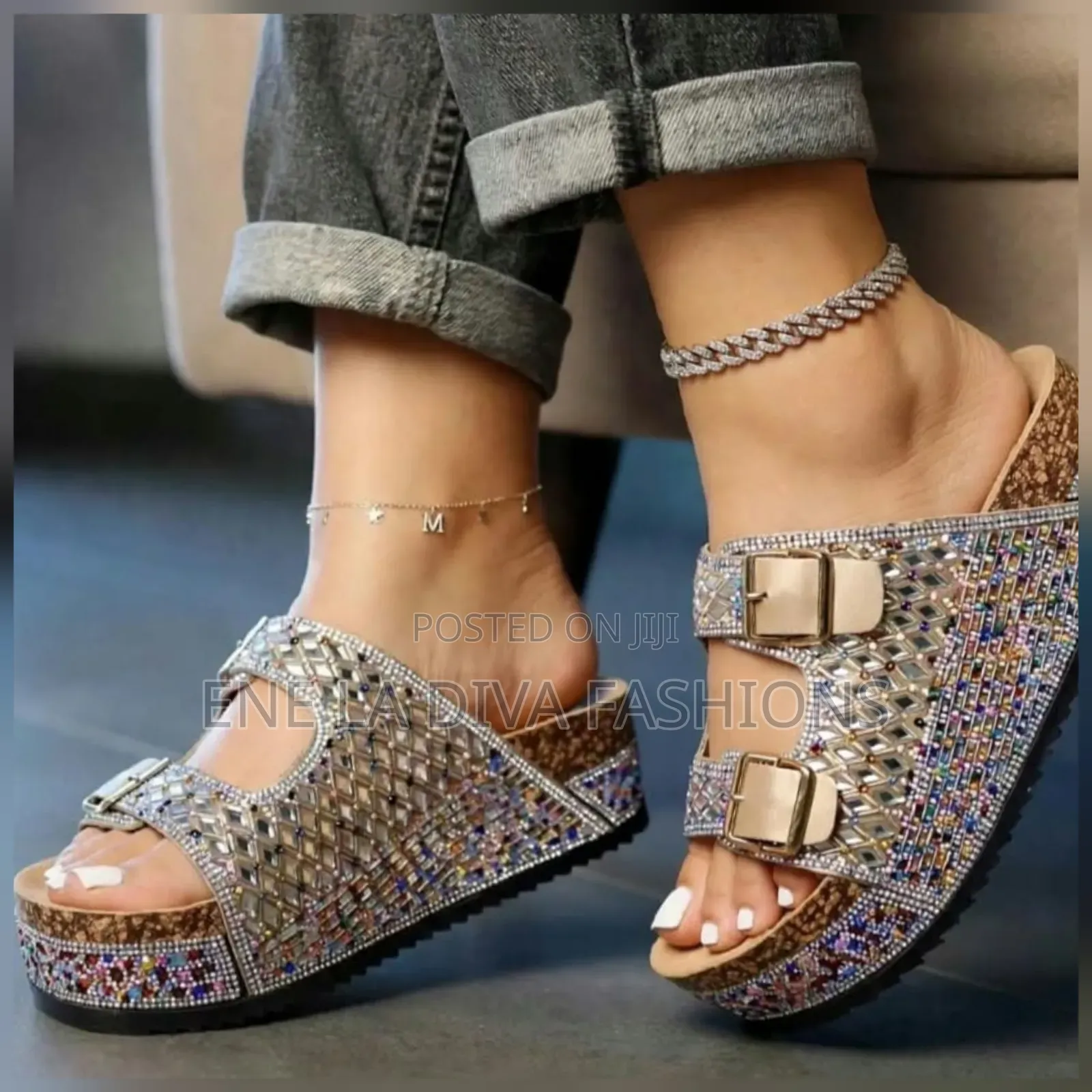Women Summer Rhinestone Sandals