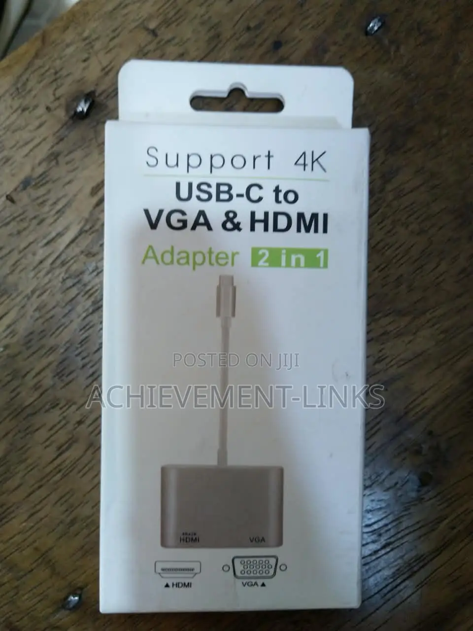 Type C to VGA and HDMI Adapter