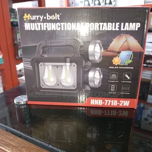 Double Touch Solar Rechargeable Lamp