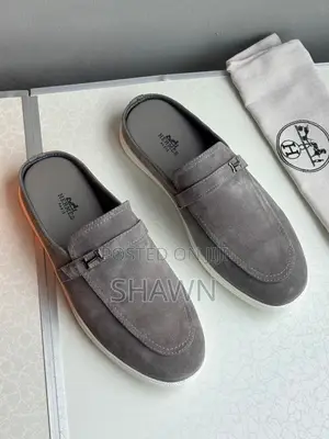 Hermes Luxury Nubuck Mules