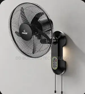 Iwin 18" Rechargeable Wall Fan With Solar Panel