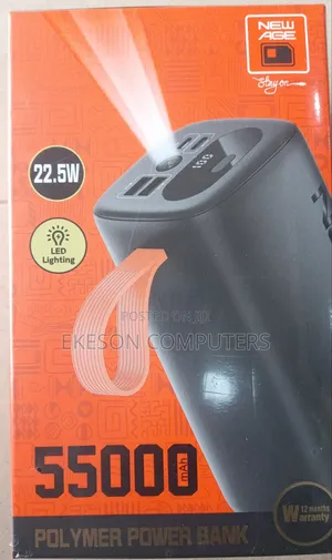 Newage 55oomAh Power Bank.