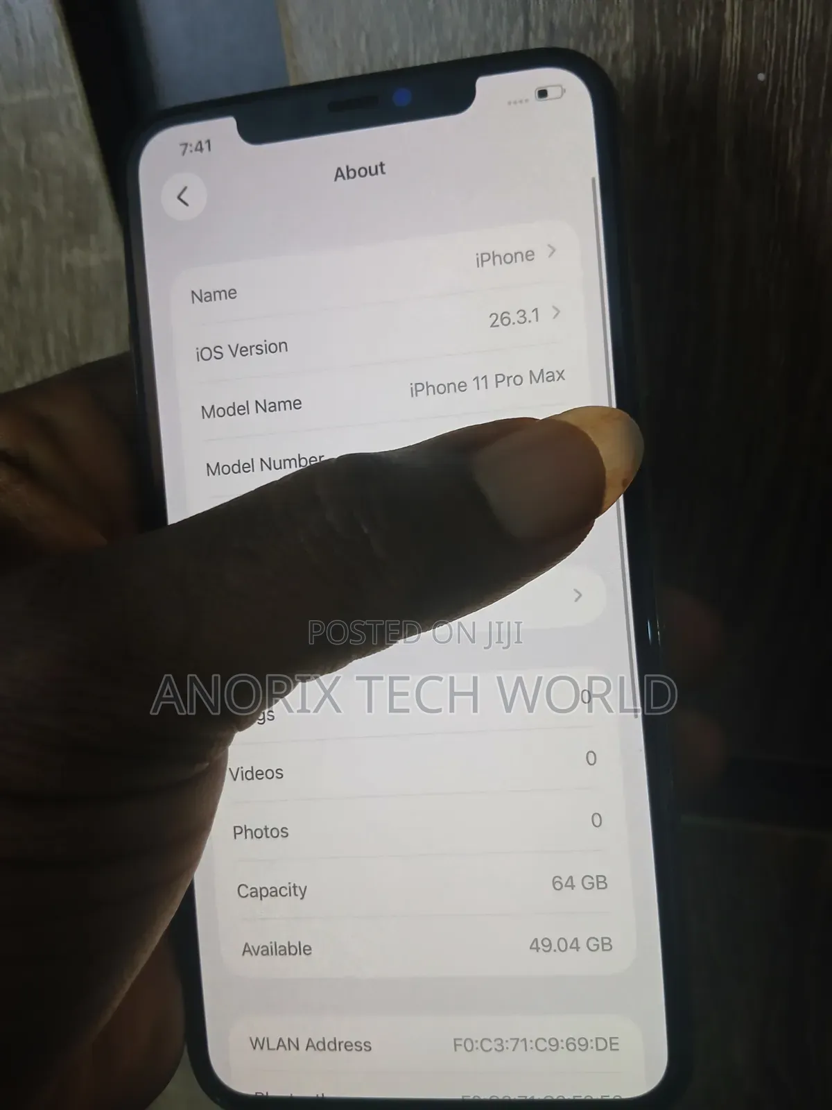 Apple iPhone 11 Pro Max 64 GB Silver