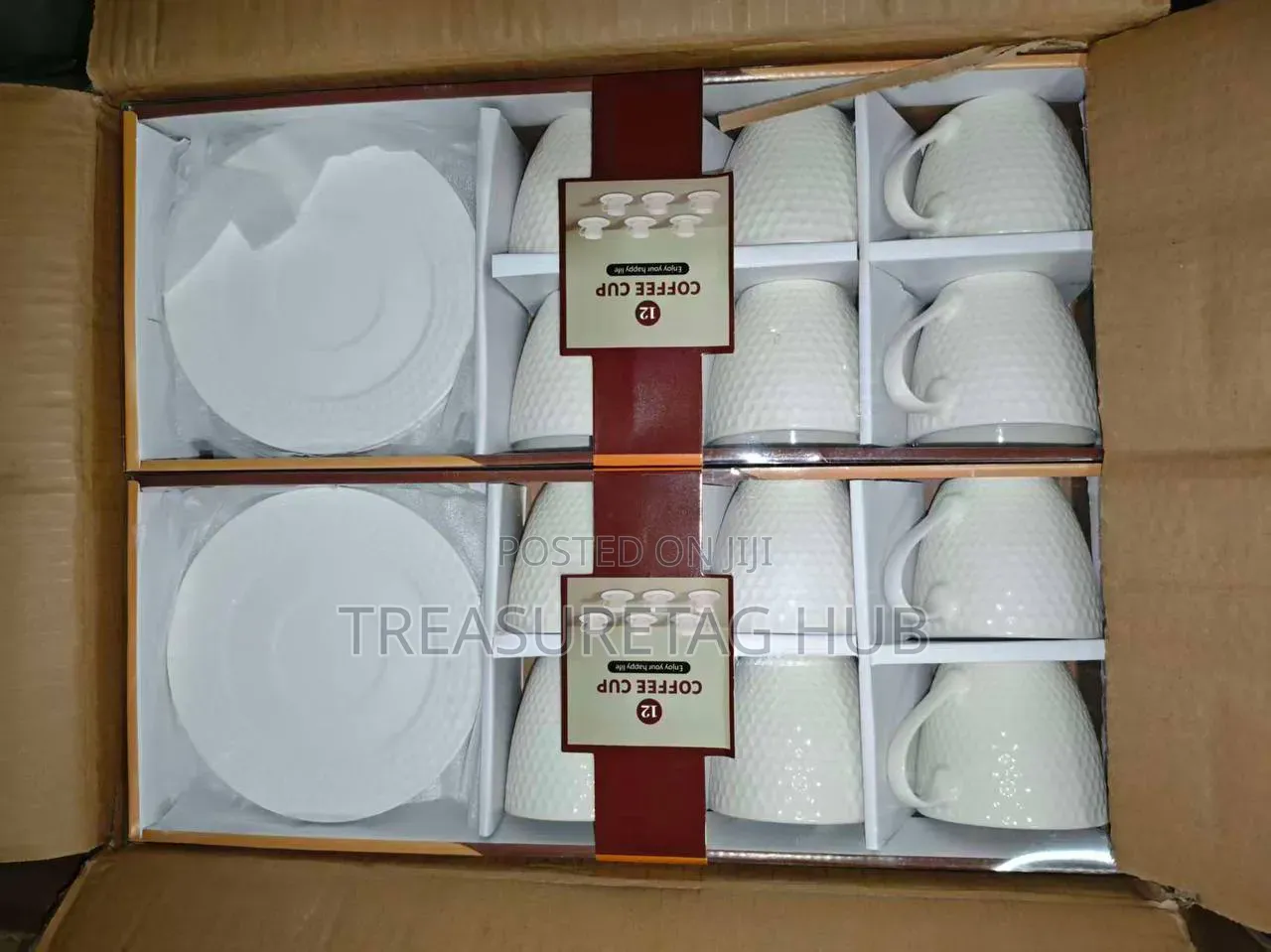 12Pcs Cup and Saucer
