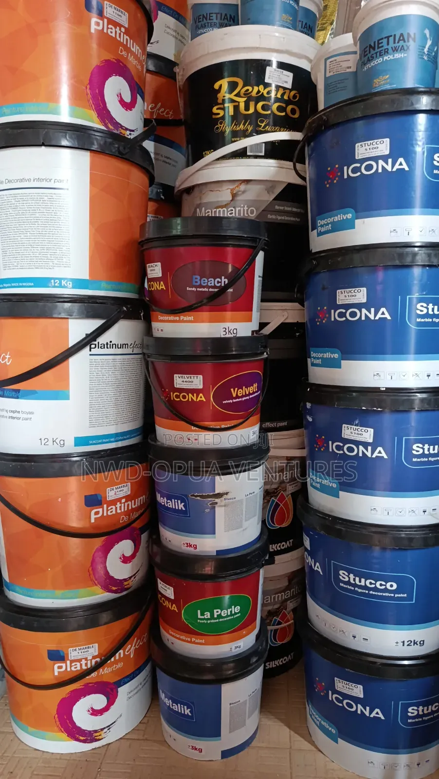 Stucco Paint and Materials
