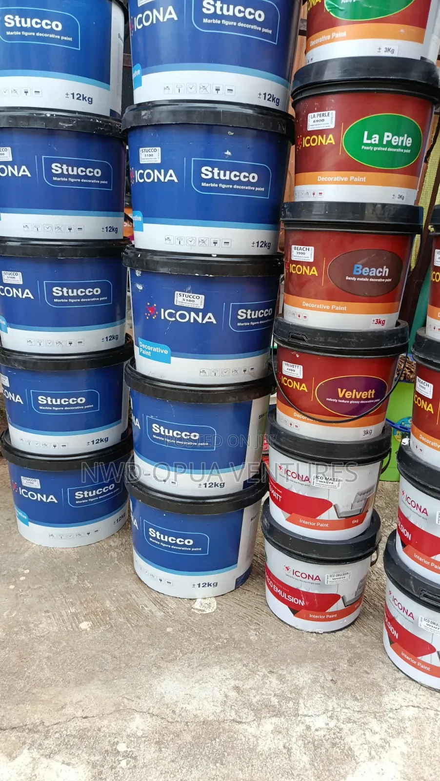 Stucco Paint and Materials